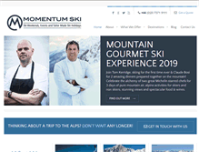 Tablet Screenshot of momentumski.com